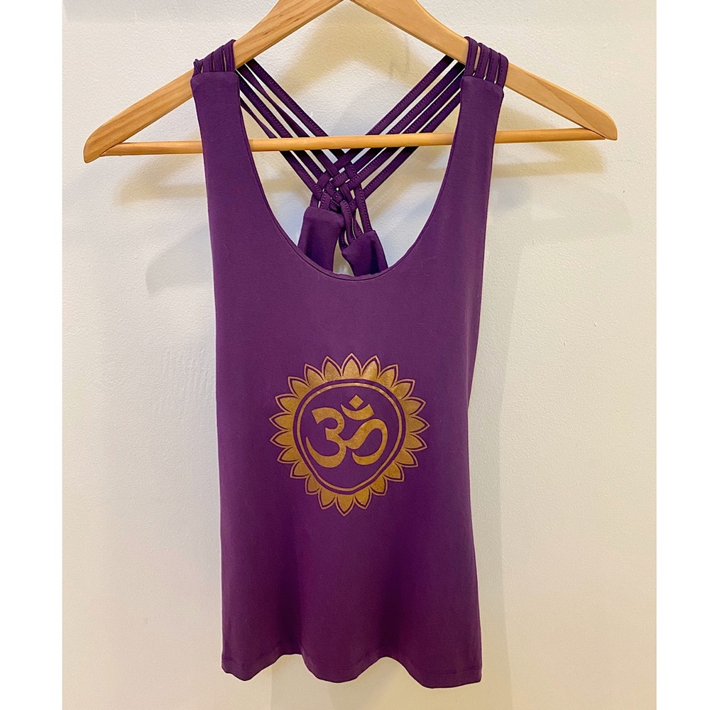 NWT - “Ohm” Multi-Strap Racerback Yoga Top